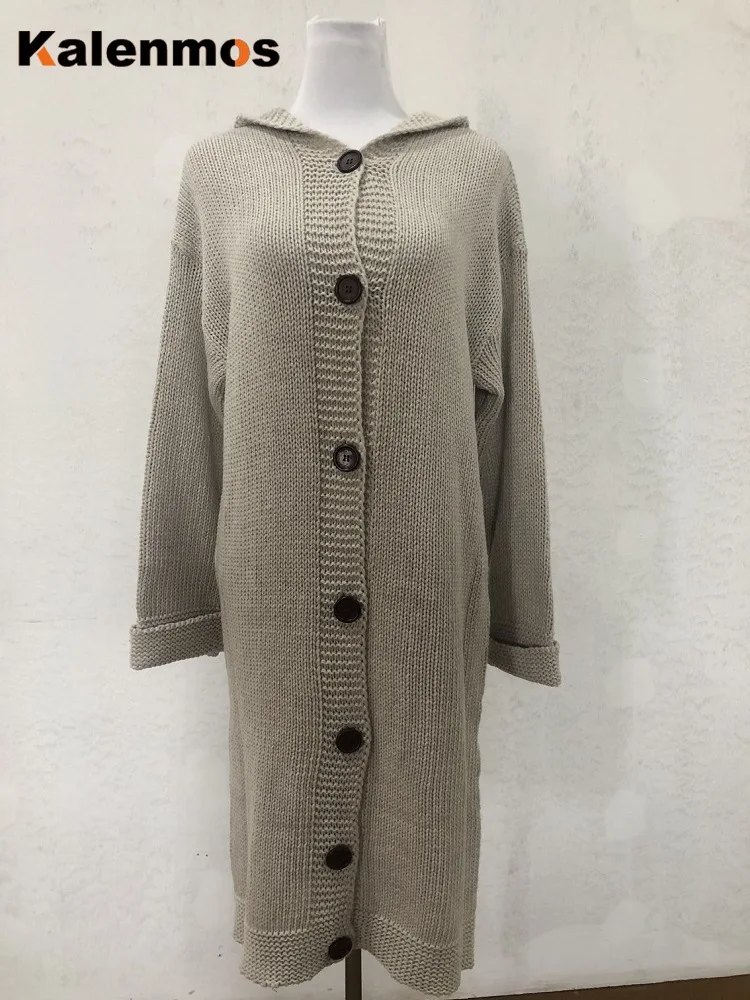 

Sweater Women Cardigan Patchwork Thick Autumn Winter Fall Long Sleeve Turtleneck Knitted Streetwear Clothing Sweater Women