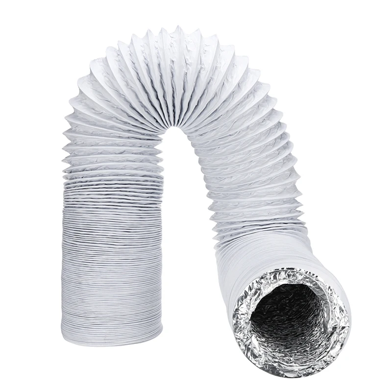 

Aluminum Foil Duct 1.5-6M Hose Pipes Fittings Kitchen Flexible Exhaust Inline Fan Vent Hoses Ventilation Air Vent Tupe Part