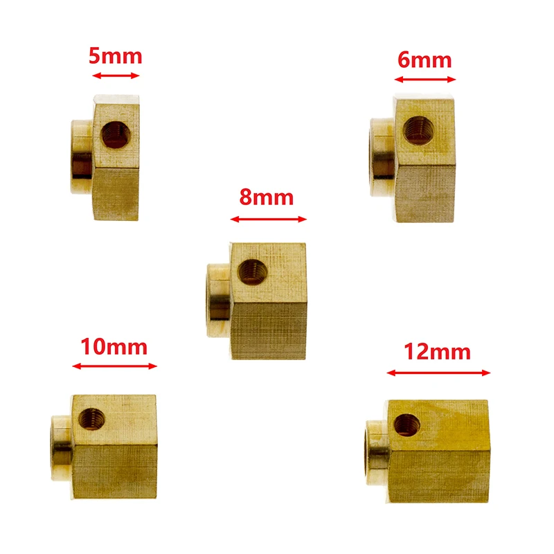 4 шт. тяжелые бр 12 мм колеса Шестигранная ступица Расширенный Адаптер для RC Crawler