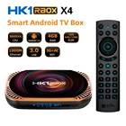 Приставка Смарт-ТВ HK1 RBOX X4 Android 11,0 Amlogic S905X4, 4K, 4 Гб, 3264128 ГБ, Wi-Fi