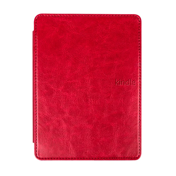 Чехол-книжка для Amazon kindle basic 4/5 pu кожаный чехол для kindle 4 5 чехол на магните чехол для kindle 5 capa+ Бесплатный подарок - Цвет: K4 CK RD