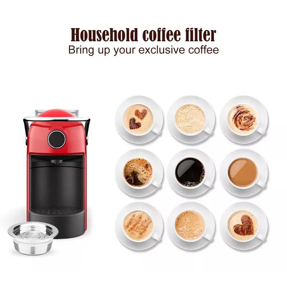 Фильтры для кофе из нержавеющей стали совместимые с итальянской капсулой серии