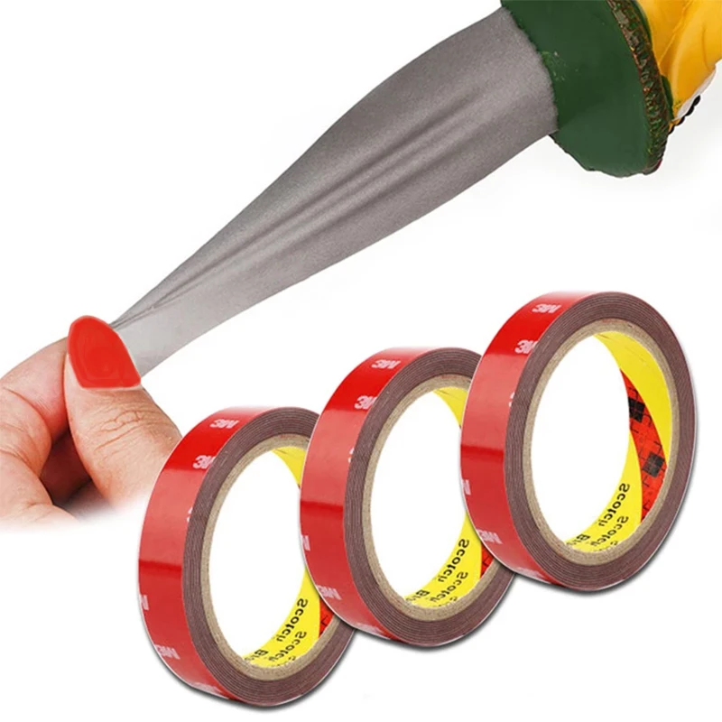 

Acrylic Double Sided Tape 3M Super Adhesive Waterproof Traceless High Temperature Resistant Wall Household High Temperature Car