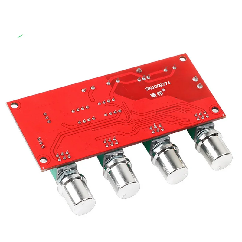 

AD828 HIFI fever tone board module effect super NE5532 tone board single power AC DC power supply