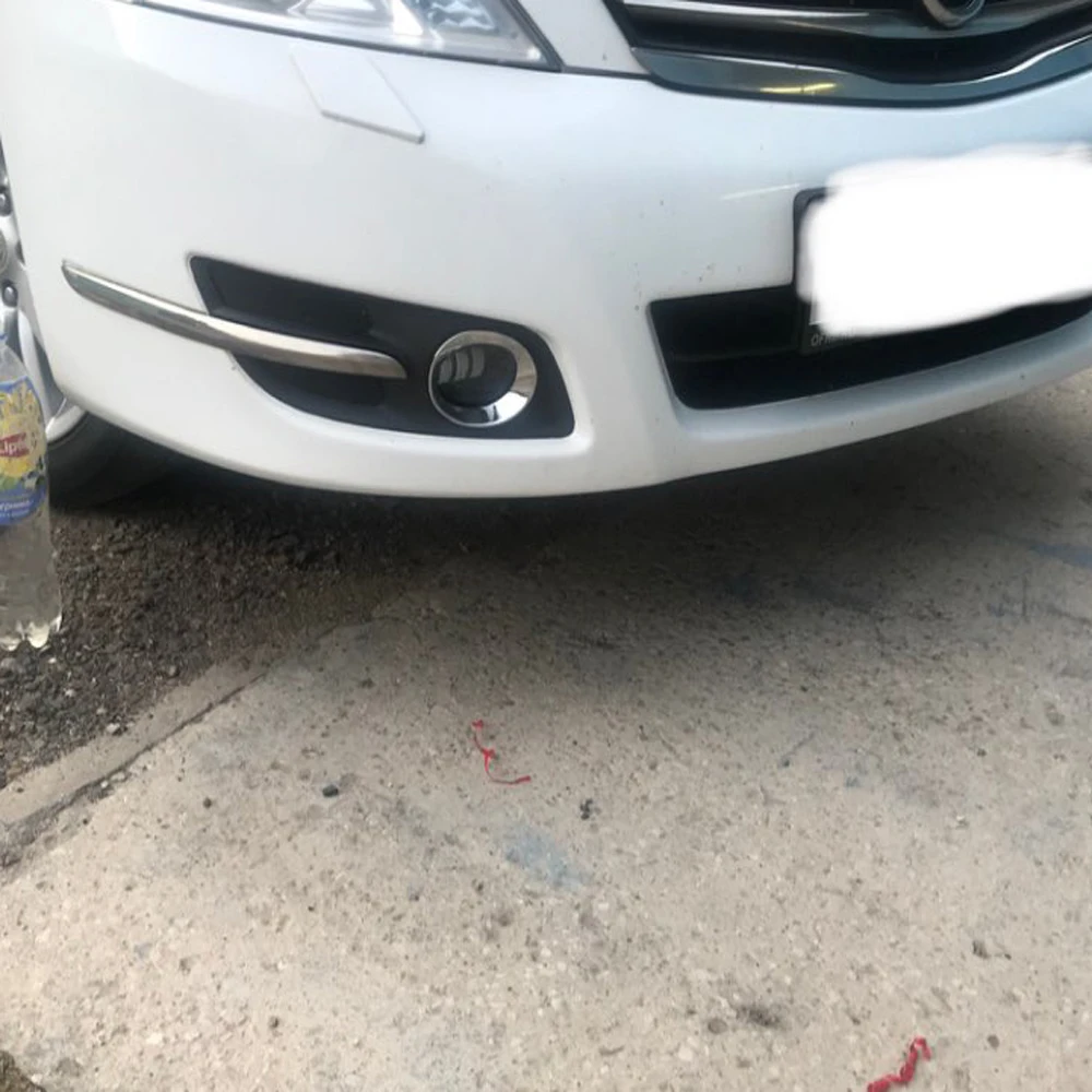 

Для Nissan Teana 2008 2009 2010 ABS Хром Передняя противотуманная фара противотуманный светильник Накладка авто наружное Украшение Аксессуары автомоби...
