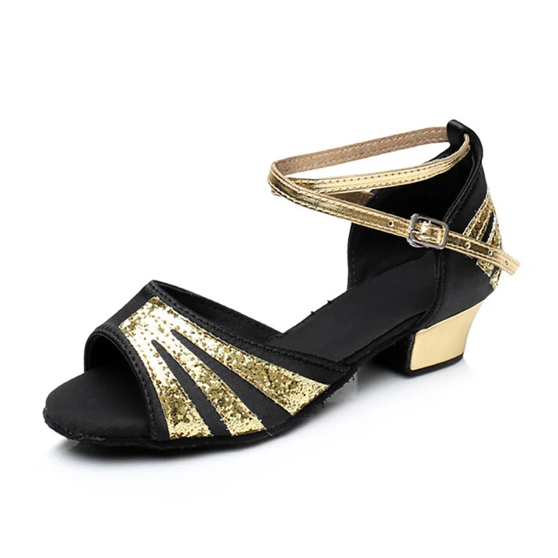 

Blue Tango Salsa Latin Dance Shoes Girls Woman Zapatos De Baile Latino Mujer 606 Free Shipping