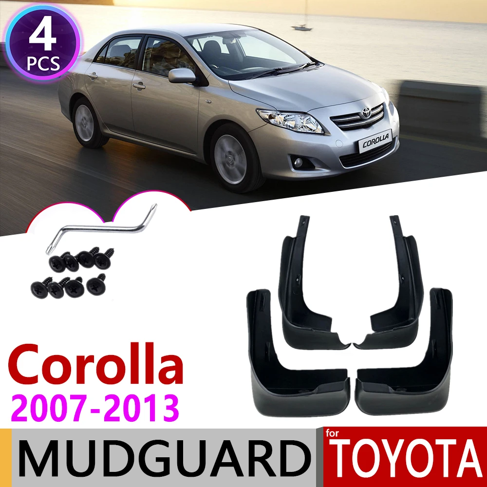 Брызговики для Toyota Corolla Altis E140 2007 ~ 2013 брызговики щитки от грязи аксессуары 2008 2009 2010
