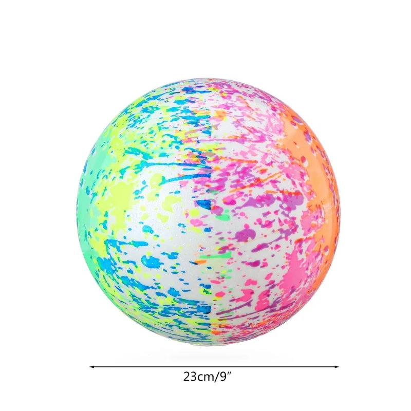 

2021 Swimming Pool Toys Ball Underwater Game 9 Inch Inflatable Balls with Hose Adapter for Under Water Passing Buoying Dribbling
