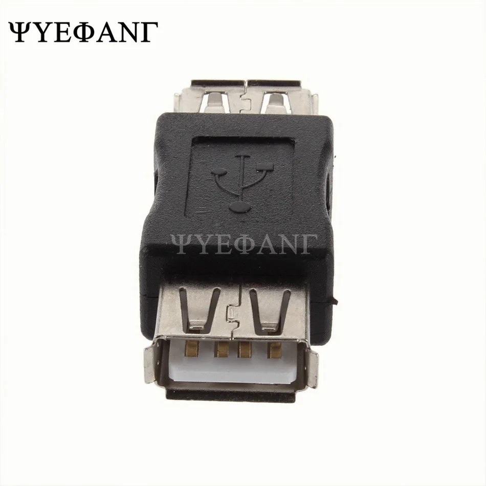 2 шт. USB 0 Тип A гнездо к гнезду соединитель адаптера F/F конвертер|Соединители| |