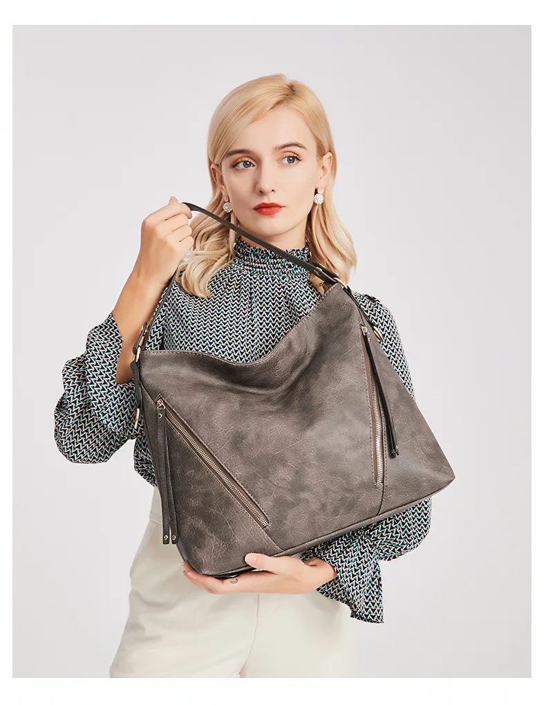 

2021 Women's Bags, European And American Fashion New Handbags, Ladies' Shoulder Slung Leisure Large-Capacity Bags