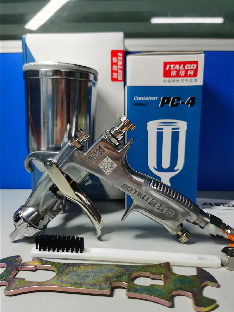 

Auarita W-101 plastic 400cc cup SPRAY GUN air spray gun hand manual spray gun 1.5mm Japan quality