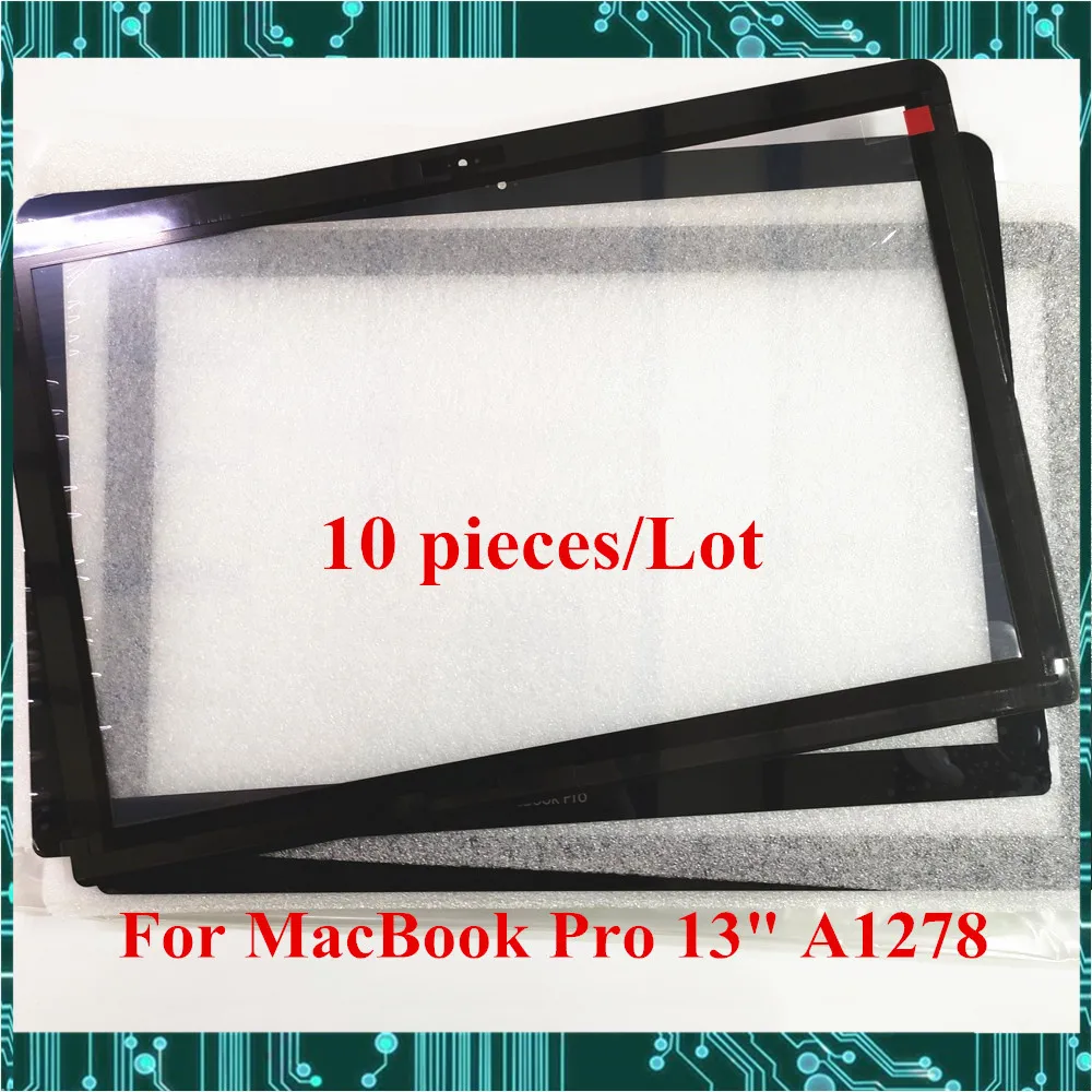 Новое переднее ЖК-стекло A1278 10 шт./лот стеклянная крышка для MacBook Pro Unibody 13 дюймов