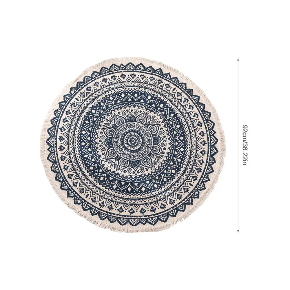 Высококачественный современный богемный стиль небольшой ковер из хлопка