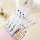 4 шт.лот креативные пластиковые колышки для одежды, Симпатичная кошка, подвесные шпильки для одежды, зажимы для пляжного полотенца, зажимы, бытовые прищепки