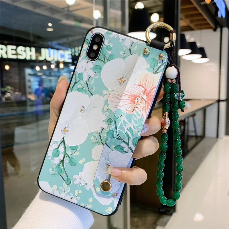 

Fashion 3d Painting Printed Case with Strap for Samsung A52 A72 A42 5G A71 A51 A70 A50 A32 4G S21 S20 S10 Plus Note 20 Ultra