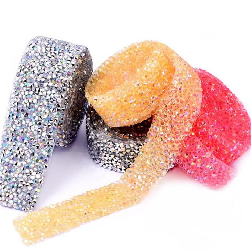 Горячая фиксация термоплавкий клей смола блестки Стразы цепочка наклейка ленты