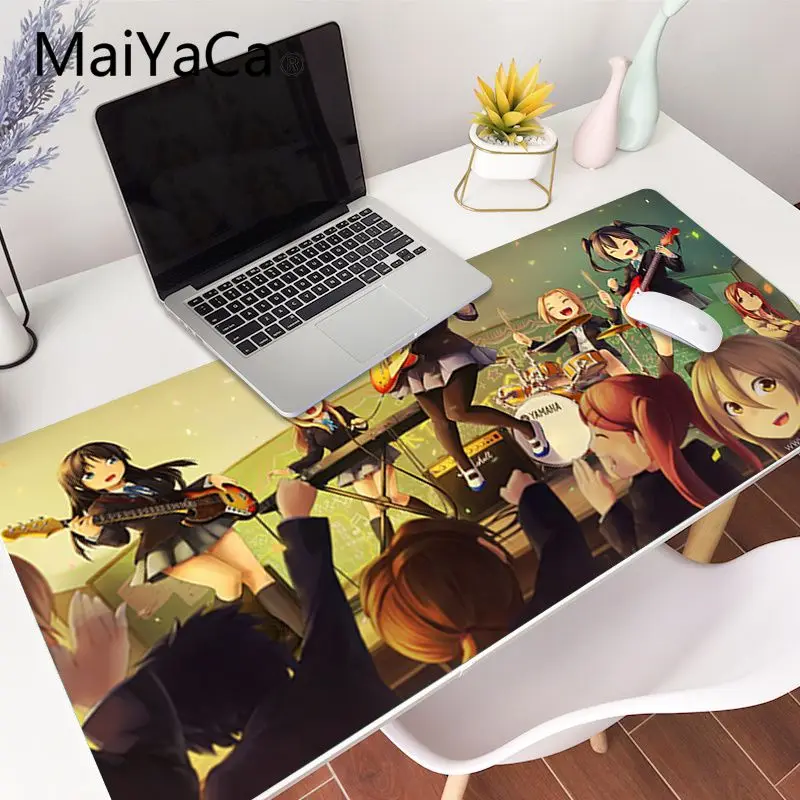 

MaiYaCa My Favorite Anime K-ON! Office Mice Gamer Soft Mouse Pad Gaming Mouse Pad Large Deak Mat 700x300mm for overwatch/cs go