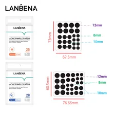 Pimple Treatment Acne Remover Beauty Tool Skin Care Stickers Facial Skin Care Pox Printing Desalination Closure Elimination