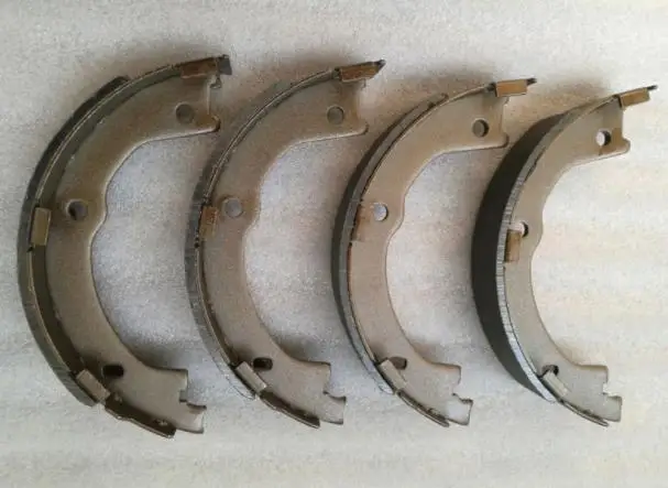 4 Pieces Stainless Steel Hand Brake Pedal for Pajero Rear Wheel Brake Pedal for Montero V97 V93 V73 Front Wheel Brake 2000-2019 images - 6