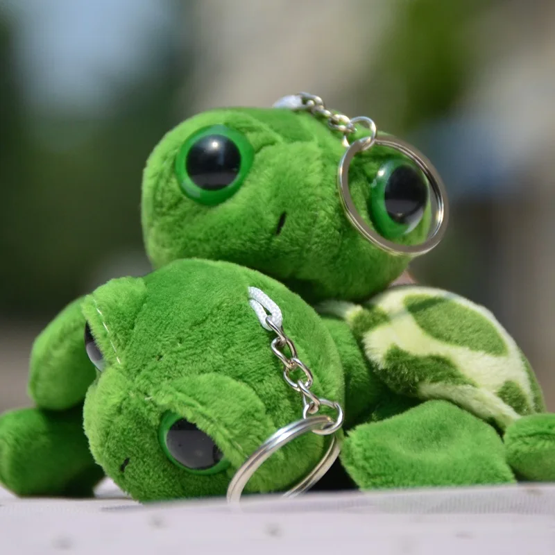 

2pc Squirt Sea Turtle Plush Toy Stuffed Animals Cute Small Keychains Pendant Kids Toys for Children Gifts