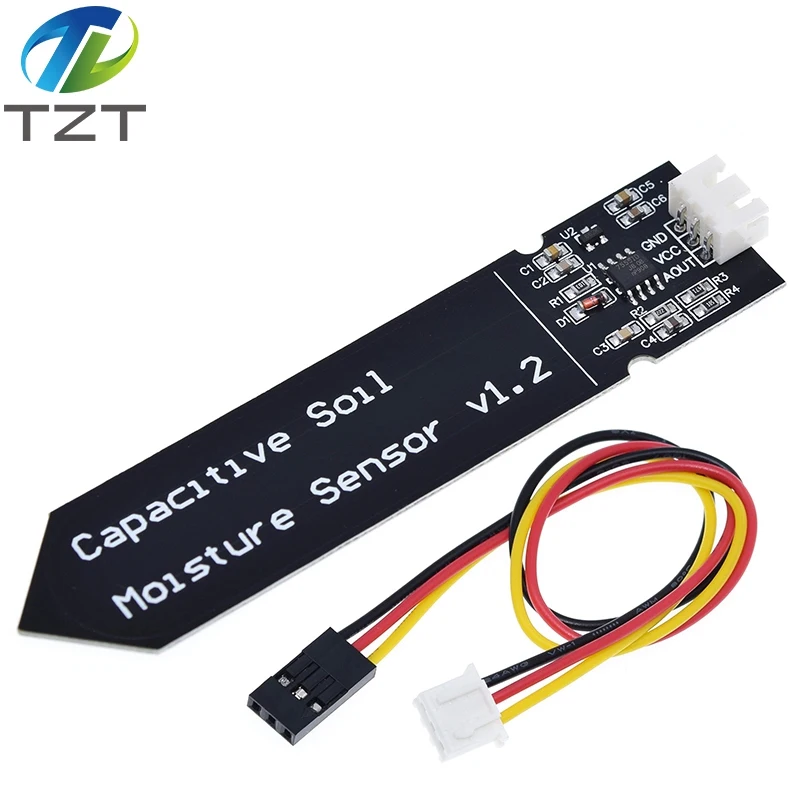Завеса емкостный влажности почвы Сенсор модуль Цифровой Реле дисплея Управление