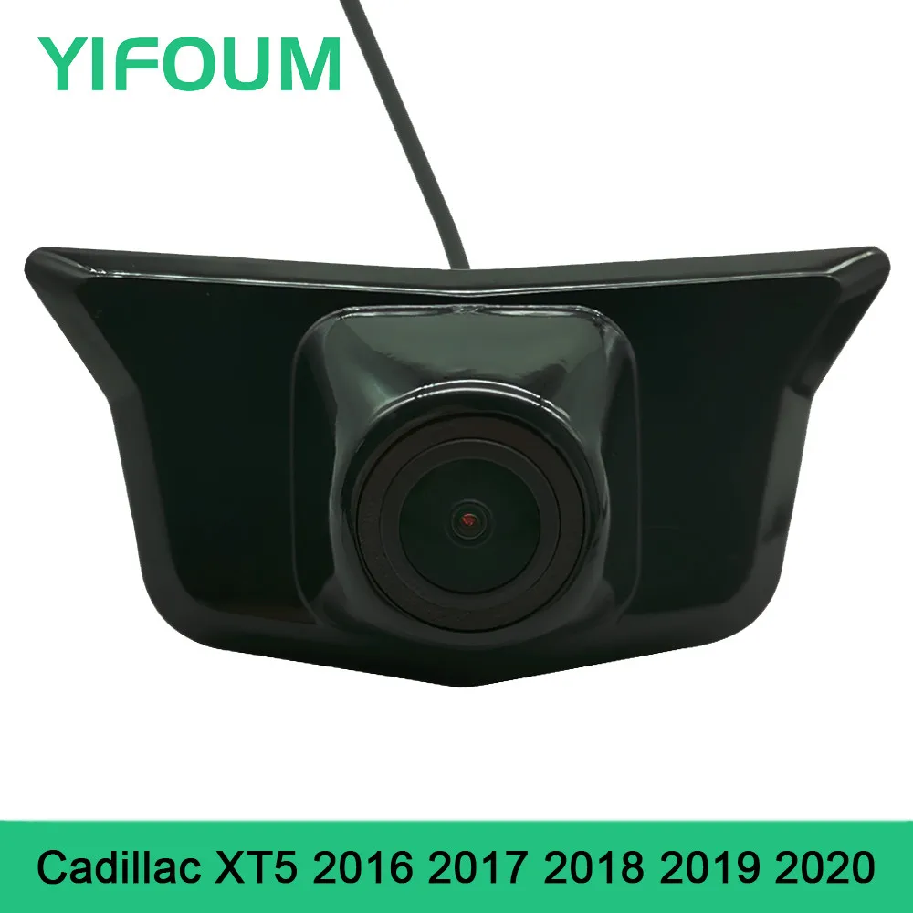 

YIFOUM HD CCD Car Front View Parking Night Vision Positive Waterproof Logo Camera For Cadillac XT5 2016 2017 2018 2019 2020