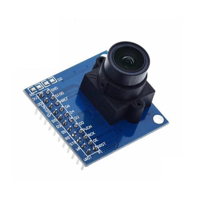 

Модуль камеры OV7670 VGA CMOS 640X480 с AL422 3M-Bits FIFO Camera STM32, модуль драйвера чипа SCCB, совместимый с I2C