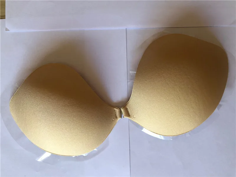 OEM Strapless Invisible Bra Silicone Self Adhesive Stick On Push Up Gel Bra Backless