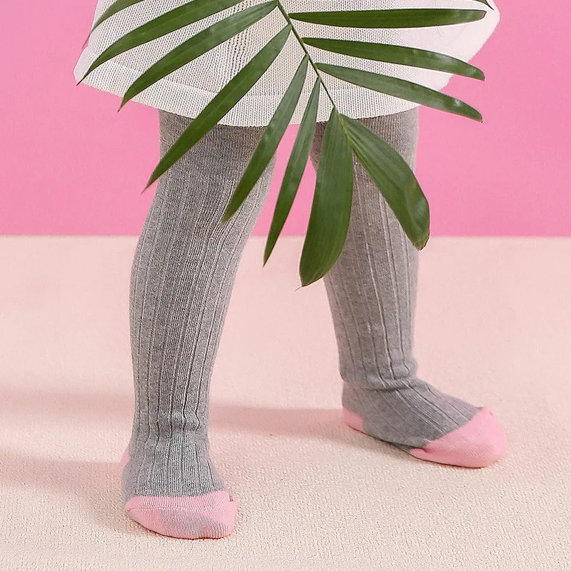 

kids Girls Knee Socks Casual Style Long High Sock Baby Autumn Winter Tights Baby Cotton Warm Pantyhose SWMS058