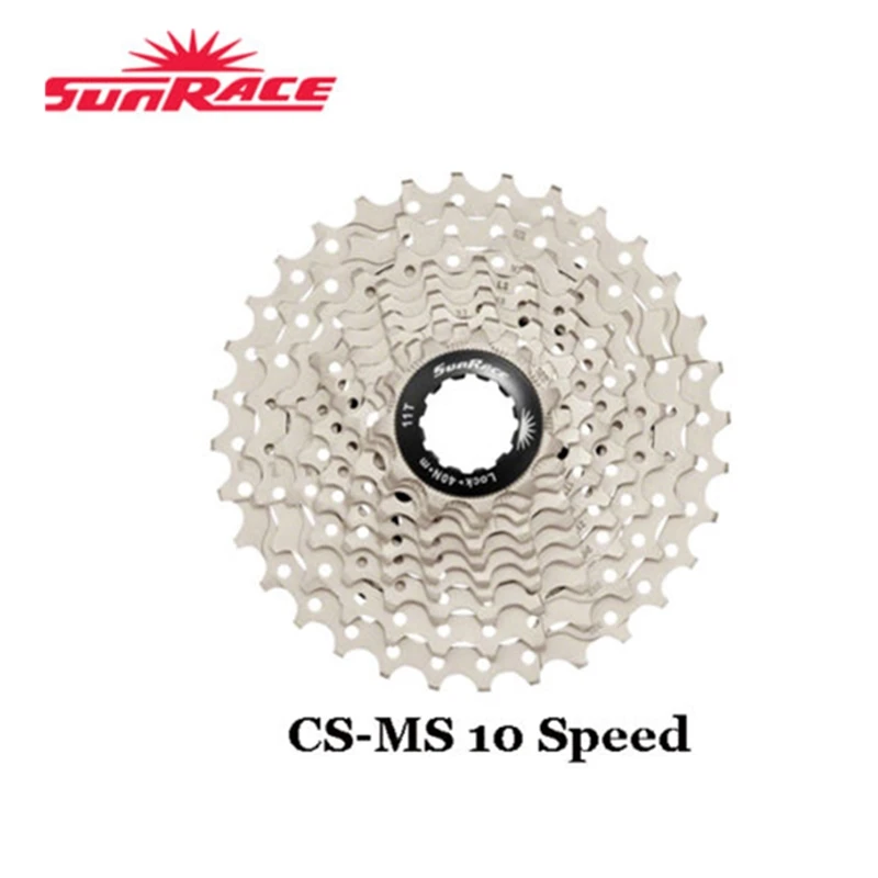 Sunracing CSMS0 10 скоростей 11-36T шампанское MTB горный велосипед велосипедный кассета 11-36T свободного хода