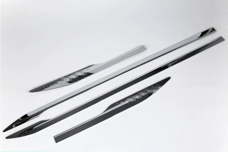 

For Volvo XC60 2018 4 PCS New Silver Car Styling ABS Chrome Exterior Door Body Trim Molding Accessories Side Trim Cover
