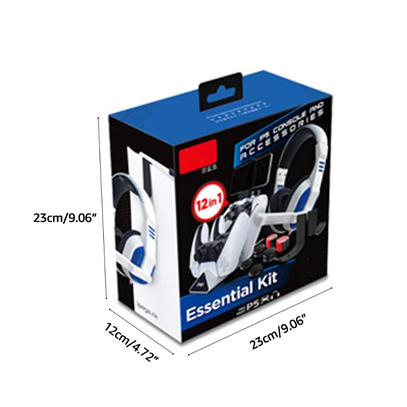 

Mobile Phone Holders Rocker Cap Charging Station Gaming Headsets Set for PS5
