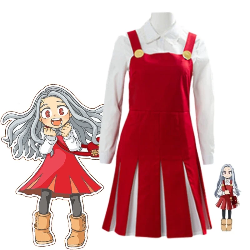 

Anime Boku No My Hero Academia Eri Cosplay Costume Uniform Dress