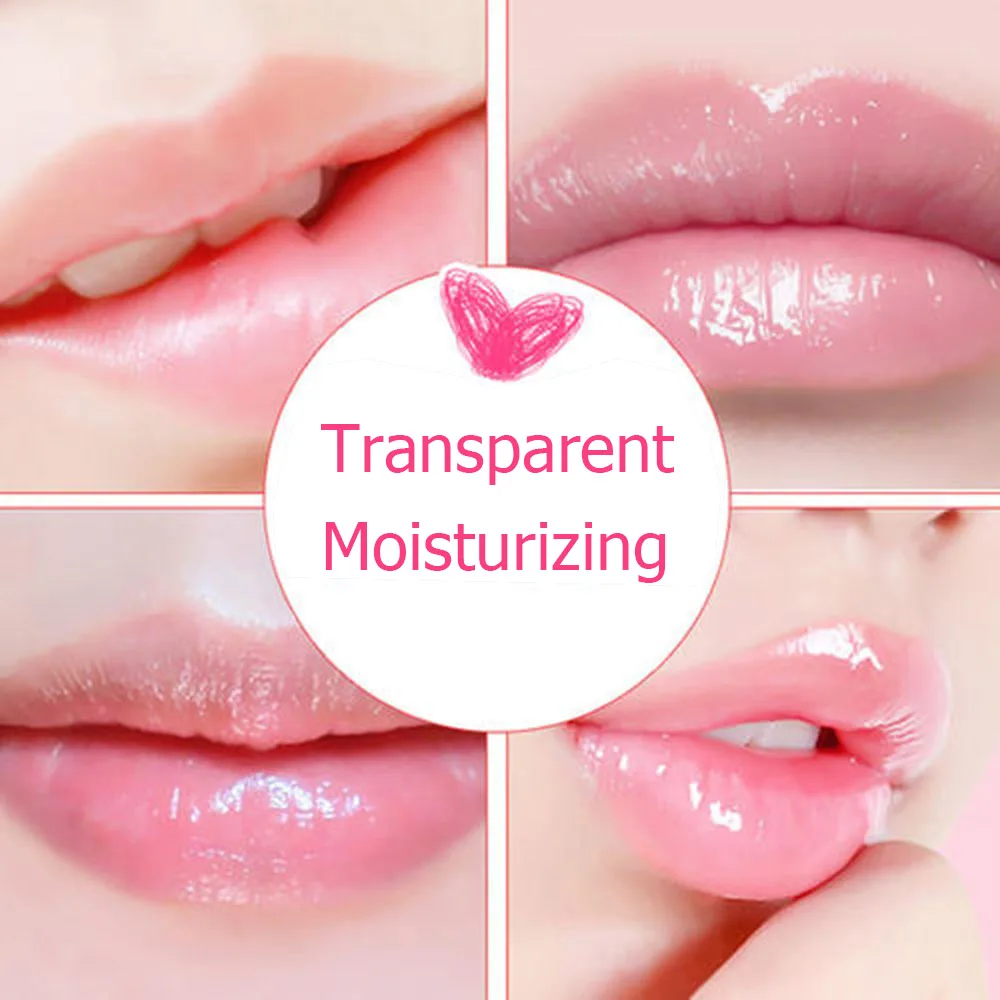 

2pcs Rainbow Lip Gloss Cute Natural Moisturizing Kids Baby Girls Lips Balm Lip Oil Kawaii Moisturizing Lips Care Bulk