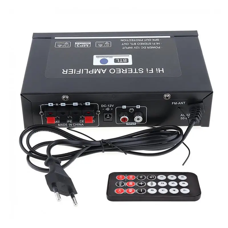 

800W G30 Audio Amplifier Amplificador Digital Home Power Bluetooth Hifi Stereo Subwoofer Music Player With Remote Control EU/US
