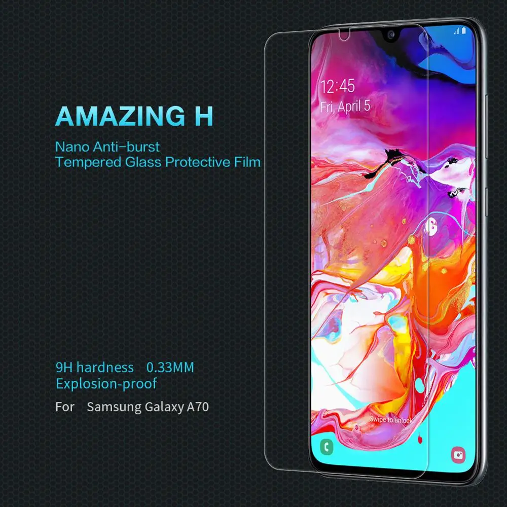 Для samsung Galaxy A70 закаленное Стекло Nillkin Amazing H/H+ PRO закаленное Стекло Экран протектор для samsung A70