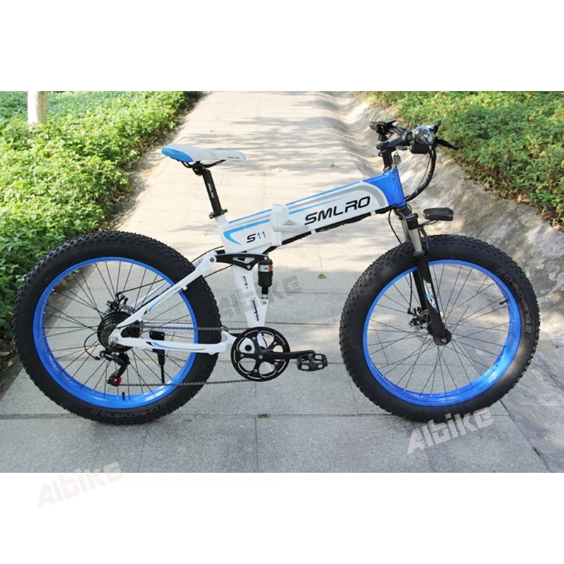 Online 26 Zoll Elektrische Fahrrad 48V 1000W Motor 4,0 Fett Reifen Mit 14Ah Lithium-Batterie E-Bike Herren Berg Schnee Leistungsstarke Elektrische Fahrrad