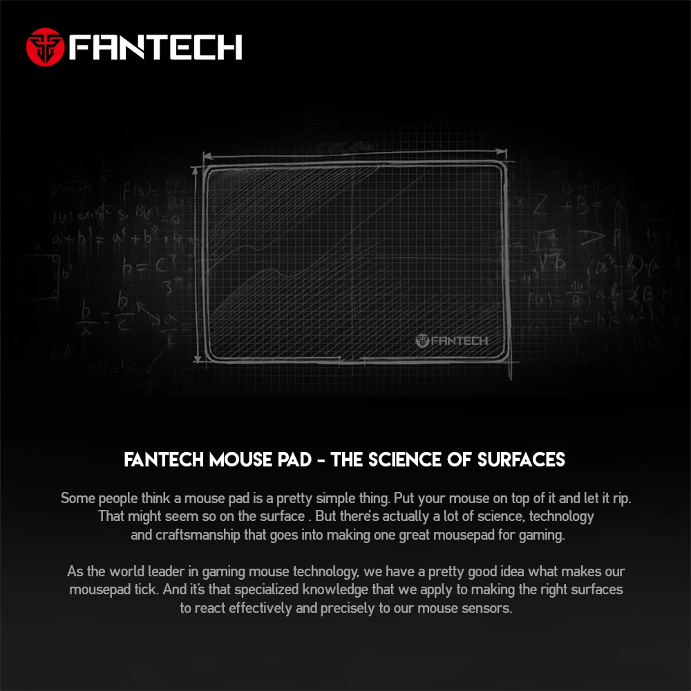 FANTECH скоростной компьютерный коврик для мыши MP452 45x40x0 04 см Коврик ПК