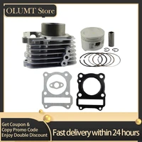 motorcycle engine accessories bore 57mm cylinder assembly cylinder piston rings base gasket kit for suzuki gz125 gz 125