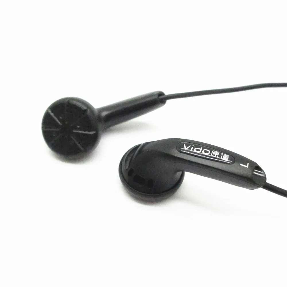 DIY vido наушники динамический бас с плоской головкой штекер HIFI в ухо наушники MX500 наушники с микрофоном