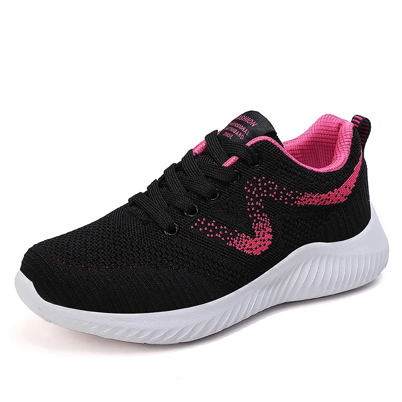 Women's Sneakers Spring Ladies Flat Shoes Casual Women Vulcanized Fashion Lightweight Mesh Breathable Female Running Shoes