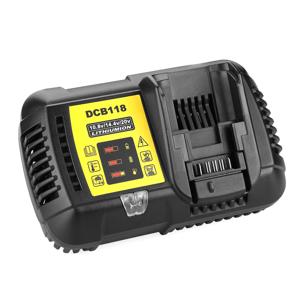 

12-20V Electric Power Tool Battry Charge Device Compatible 4.5A 10.8V 14.4V 18V 20V Li-ion Batteries