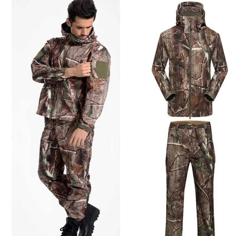 Мужские уличные водонепроницаемые куртки TAD V 5 0 XS Softshell одежда для охоты теплая