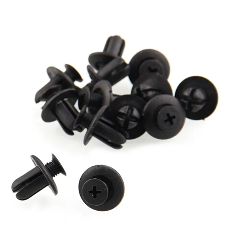 

120Pcs/Set 120*8mm Car Hole Plastic Rivets Fastener Fender Bumper Push Pin Clips Clip