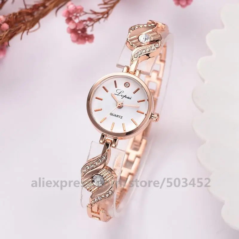 100 шт./лот женские часы-браслет Orologio Donna в милом стиле оптовая продажа заводская