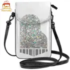 Сумка через плечо Mamamoo Kpop женская с принтом, кожаный саквояж кросс-боди, модный миниатюрный многофункциональный кошелек для покупок для студентов