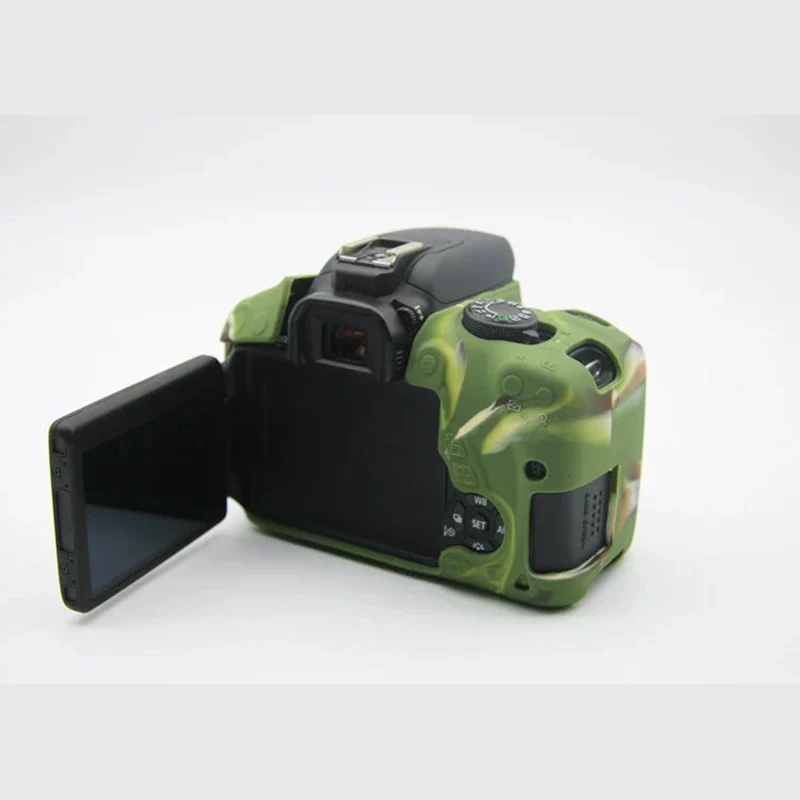 Чехол для портативной камеры силиконовый резиновый чехол Canon EOS 700D 650D 600D Kiss X5 X6 X7i