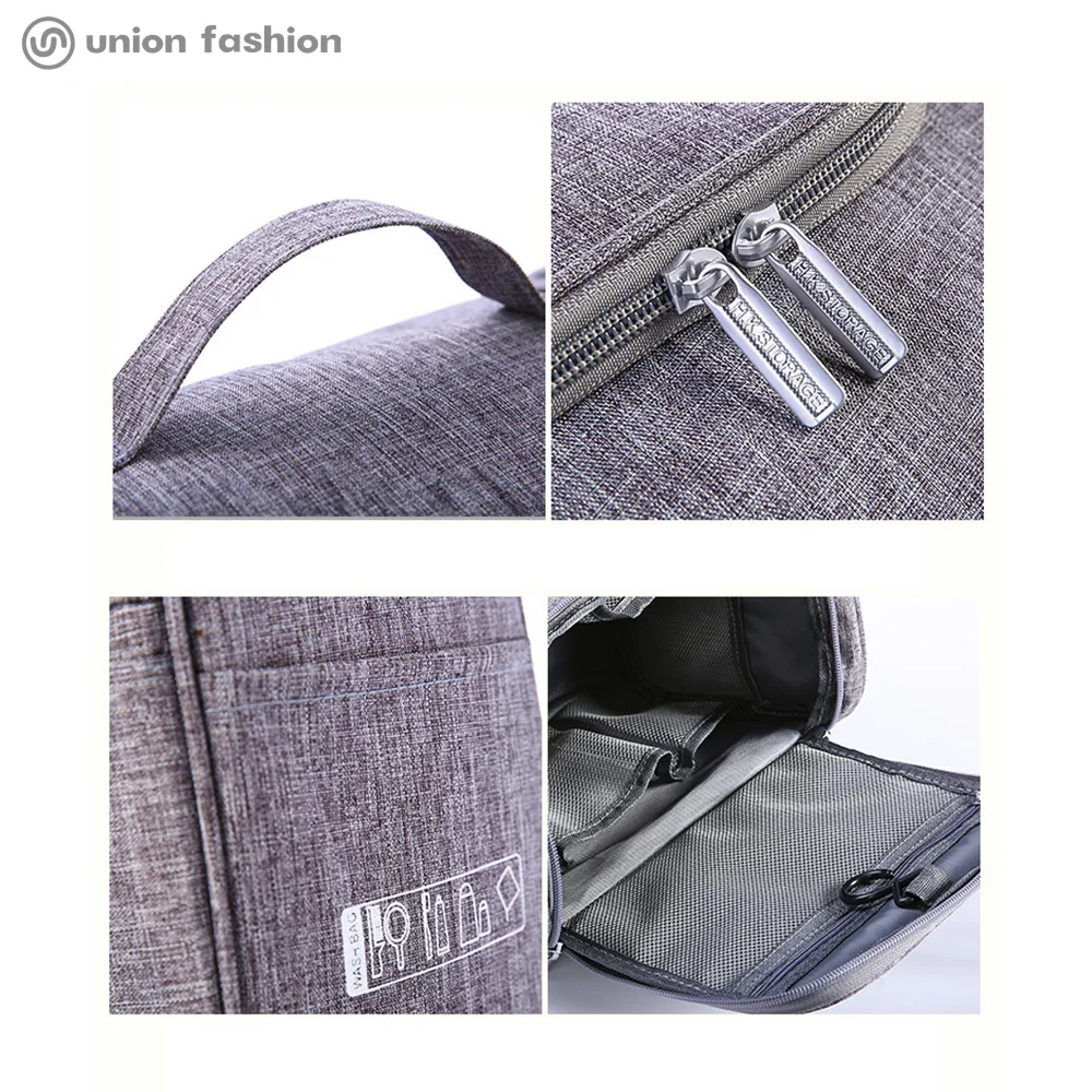 

Wholesale High Quality Polyester Waterproof Travel Washbag Men Women Cosmetic Toiletry Makeup Bag