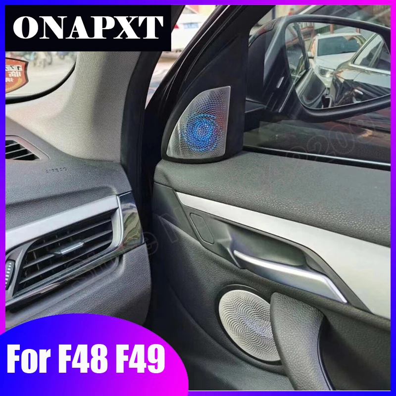 

For BMW X1 F48 F49 Ambient Light Luminous Atmosphere Lamp Front Rear Loudspeaker Tweeter Midrange Treble Speaker Cover