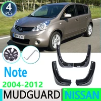 for nissan note 20042012 e11 2005 2006 2007 2008 2009 2010 2011 car fender mudguard mud flaps guard splash flap car accessories